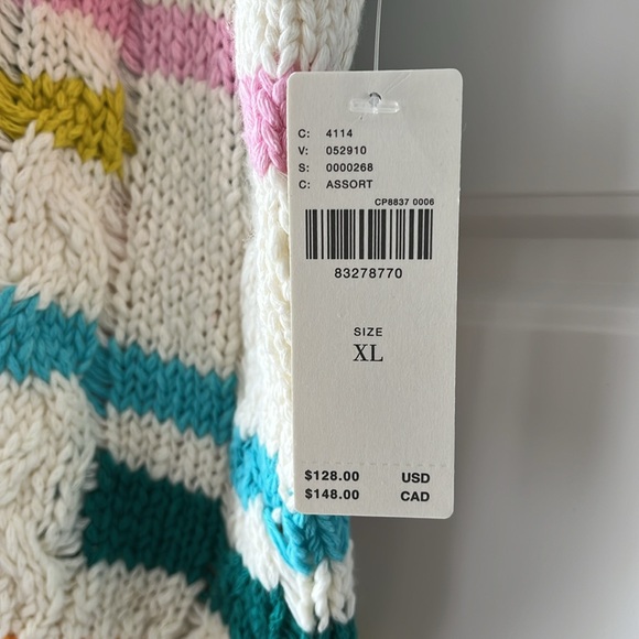 Anthropologie Pernille Rosenkilde Halter Knit Cropped Tank Size XL. - Picture 9 of 10